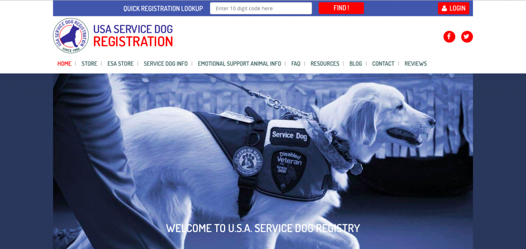 USA Service Dog Registration ESA Letter - See Our In Depth Review