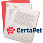 CertaPet ESA Letter